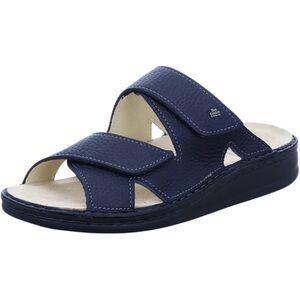 Finn Comfort DANZIG-S Men's Orthopedic Slip-on Comfort Sandals Blue Sz 7 $244